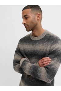 JACK%JONES PREMIUM JPRBLUTYLER KNIT STRIPED CREW NECK crocodile