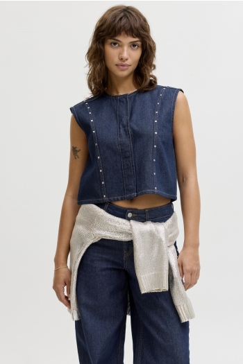 JACK&JONES ORIGINALS JXMAE WAISTCOAT R295 DNM