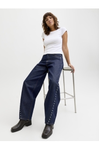 JACK&JONES ORIGINALS JXFUJI IVY BARREL MW JEANS R295 DNM dark blue denim