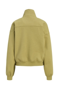 Jack and Jones JXJANKA LS HALF ZIP SWEAT SWT green moss/paris 89