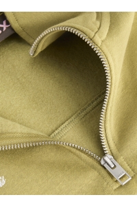 Jack and Jones JXJANKA LS HALF ZIP SWEAT SWT green moss/paris 89