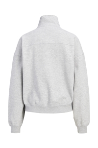 Jack and Jones JXJANKA LS HALF ZIP SWEAT SWT light grey melange/london 78