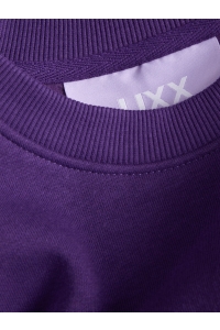 JACK&JONES ORIGINALS JXJACKIE LS RLX PRINT CREW SWT petunia/atelier