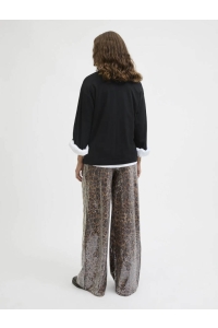 JACK&JONES ORIGINALS JXIZZY SEQUIN MW PANT PNT toasted coconut/leo sequin