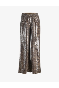 JACK&JONES ORIGINALS JXIZZY SEQUIN MW PANT PNT toasted coconut/leo sequin