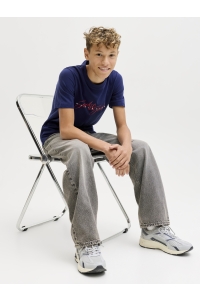 jack en jones boys JJIALEX JJIORIGINAL SQ 336 BF JNR black denim/jj 2711