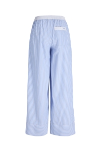 Jack and Jones JXCARO MW POPLIN PANT WVN hydrangea/stripe