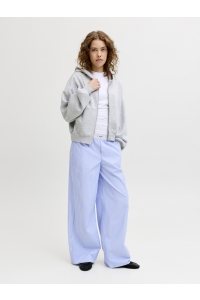 Jack and Jones JXCARO MW POPLIN PANT WVN hydrangea/stripe