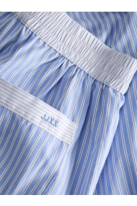 Jack and Jones JXCARO MW POPLIN PANT WVN hydrangea/stripe