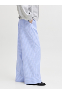 Jack and Jones JXCARO MW POPLIN PANT WVN hydrangea/stripe