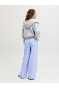 Jack and Jones JXCARO MW POPLIN PANT WVN hydrangea/stripe