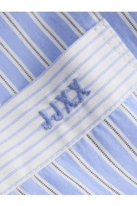 Jack and Jones JXCARO POPLIN SS SHIRT WVN hydrangea/stripe
