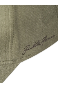 Sisters point JACBASE LOUIS LINEN BLEND CAP SN dusty olive
