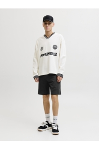 Jack and Jones JPSTGORDON BASE SWEAT SHORTS SRT SN black