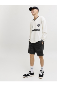 Jack and Jones JPSTGORDON BASE SWEAT SHORTS SRT SN black