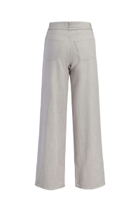 Jack and Jones JXZOE FIKA WIDE HW PANTS PNT feather gray/melange