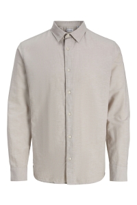 Jack and Jones boys JJEBREEZE LINEN BLEND SHIRT L/S SN : string