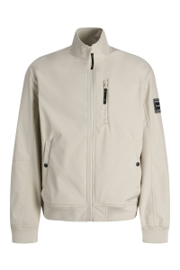 JJEPARKER SOFTSHELL BOMBER SN moonbeam