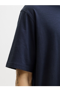 JJEDOVER SLUB TEE SS NOOS navy blazer