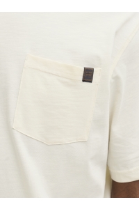 JJEDOVER SLUB TEE SS NOOS antique white