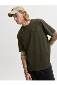JJEDOVER SLUB TEE SS NOOS rosin