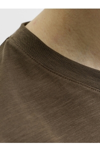 JJEDOVER SLUB TEE SS NOOS cocoa