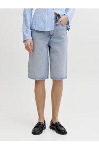 Jack and Jones JXTOKYO LONG HW SHORTS DNM LN light blue denim