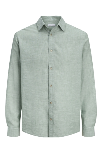  JJESUMMER LINEN BLEND SHIRT L/S SN
