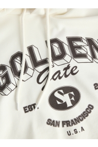 JACK&JONES ORIGINALS JXMERLE RLX SHORT HOOD SWT vanilla ice/golden gate