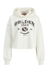 JACK&JONES ORIGINALS JXMERLE RLX SHORT HOOD SWT vanilla ice/golden gate