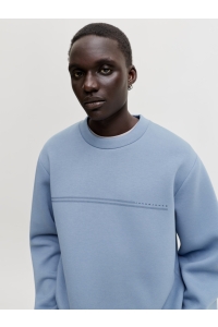 Jack and Jones JCOFUSION SCUBA SWEAT CREW NECK SN blue mirage
