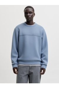 Jack and Jones JCOFUSION SCUBA SWEAT CREW NECK SN blue mirage