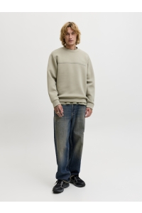 Jack and Jones JCOFUSION SCUBA SWEAT CREW NECK SN vetiver