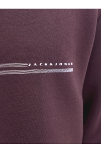 Jack and Jones JCOFUSION SCUBA SWEAT CREW NECK SN fudge