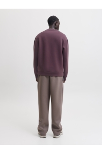 Jack and Jones JCOFUSION SCUBA SWEAT CREW NECK SN fudge