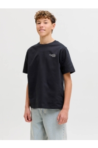 jack en jones boys JJROAR TEE SS CREW NECK JNR black