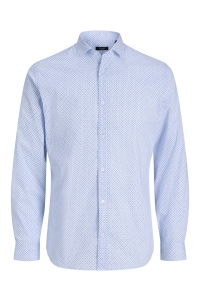 JACK%JONES PREMIUM JPRBLABLACKPOOL PRINT LS SHIRT chambray blue/slimfit
