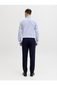 JACK%JONES PREMIUM JPRBLABLACKPOOL PRINT LS SHIRT chambray blue/slimfit