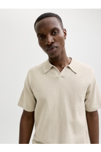 JACK%JONES PREMIUM JPRBLAMILANO SPRING SPLIT NECK SS S: ancient scroll