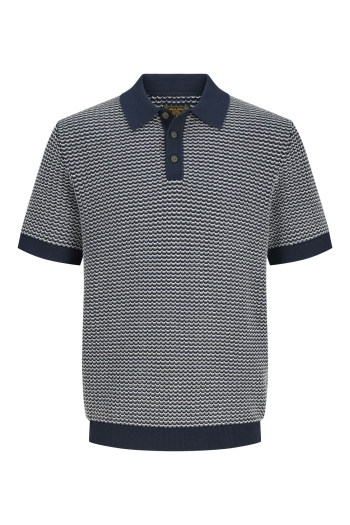 Jack and Jones  JPRBLUKINGSLEY KNIT POLO SS LN