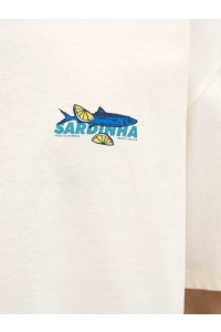JACK&JONES ORIGINALS JORSARDINHA TEE SS CREW NECK STYD S: egret