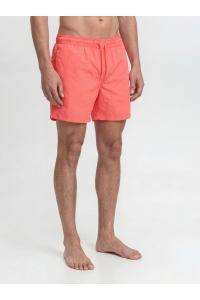 Jack and Jones JPSTMAUI TROPIC SOLID SWIM SHORTS R: hot coral
