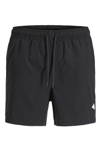 Jack and Jones JPSTMAUI TROPIC SOLID SWIM SHORTS R: black