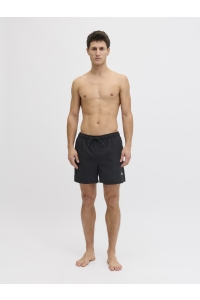 Jack and Jones JPSTMAUI TROPIC SOLID SWIM SHORTS R: black