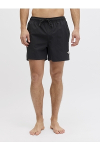 Jack and Jones JPSTMAUI TROPIC SOLID SWIM SHORTS R: black