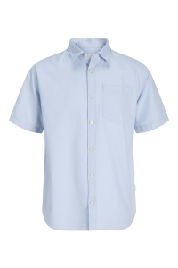 Jack and Jones JORNANTUCKET DOBBY SHIRT SS cashmere blue