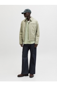Jack and Jones JORNANTUCKET DOBBY SHIRT SS seagrass