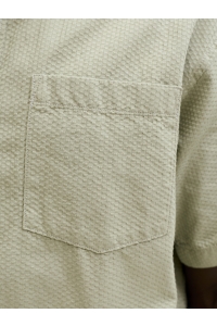 Jack and Jones JORNANTUCKET DOBBY SHIRT SS seagrass