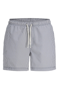 Jack and Jones JPSTMAUI OCEAN SEERSUCKER SWIM SHOR: navy blazer/star white