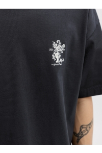 Jack and Jones JORMAINE BACK TEE SS CREW NECK SN black